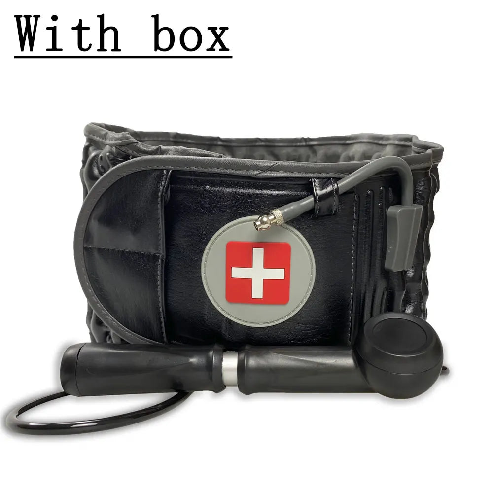 חגורת תמיכה בגב – הפחתת לחץ במותן והקלה על כאבי גב בעזרת מתיחה באוויר