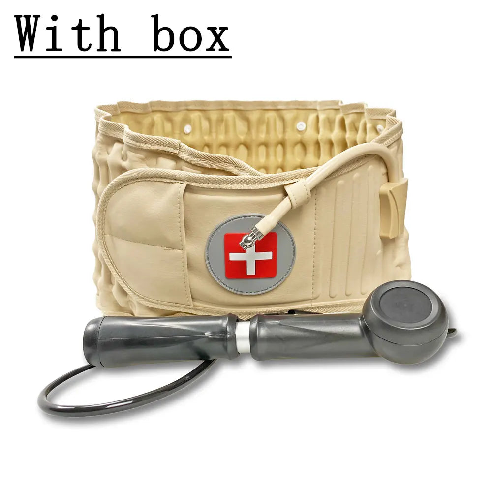 חגורת תמיכה בגב – הפחתת לחץ במותן והקלה על כאבי גב בעזרת מתיחה באוויר