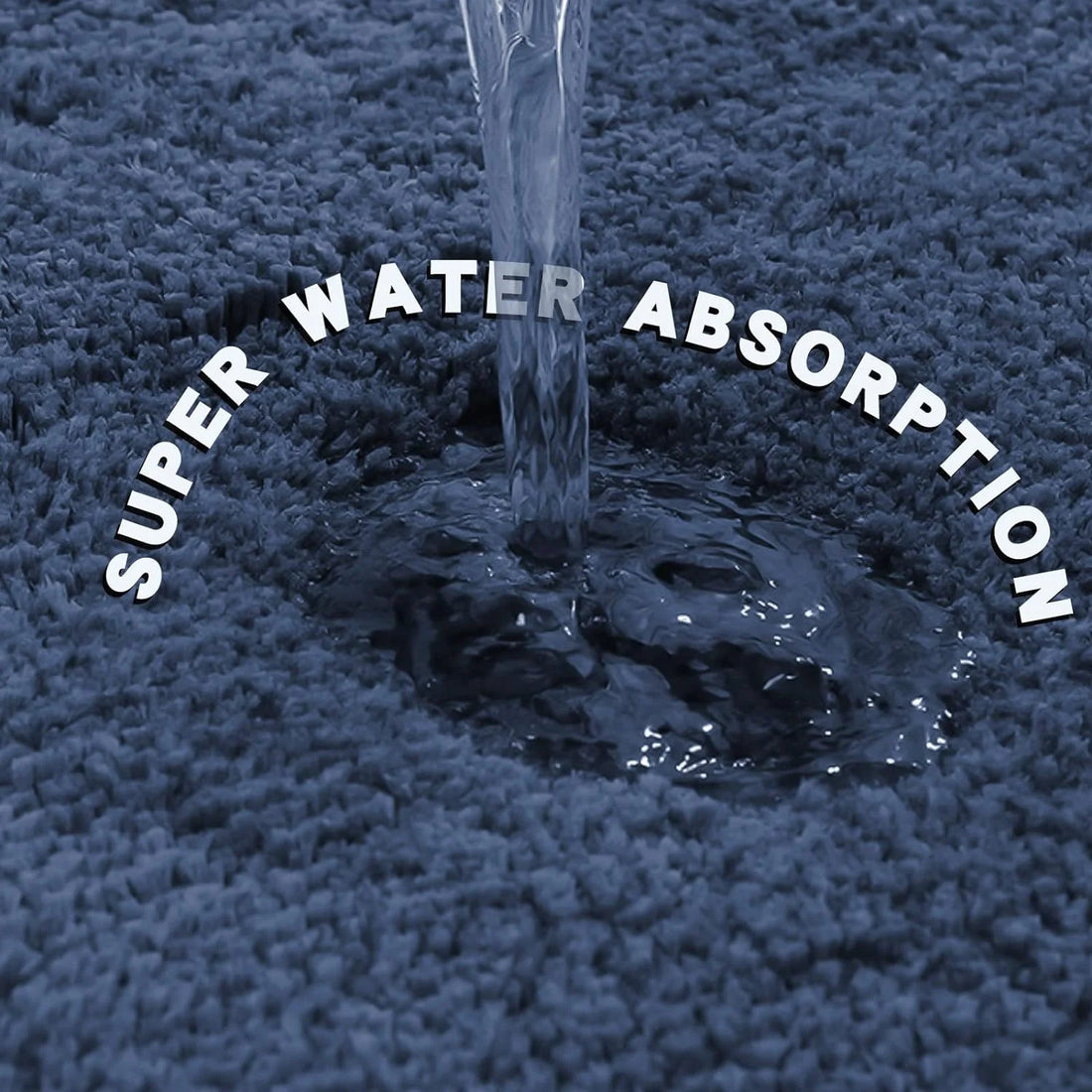 שטיח אמבטיה סופג ועבה נגד החלקה – רחיץ, עמיד למים ומושלם לשיער ארוך