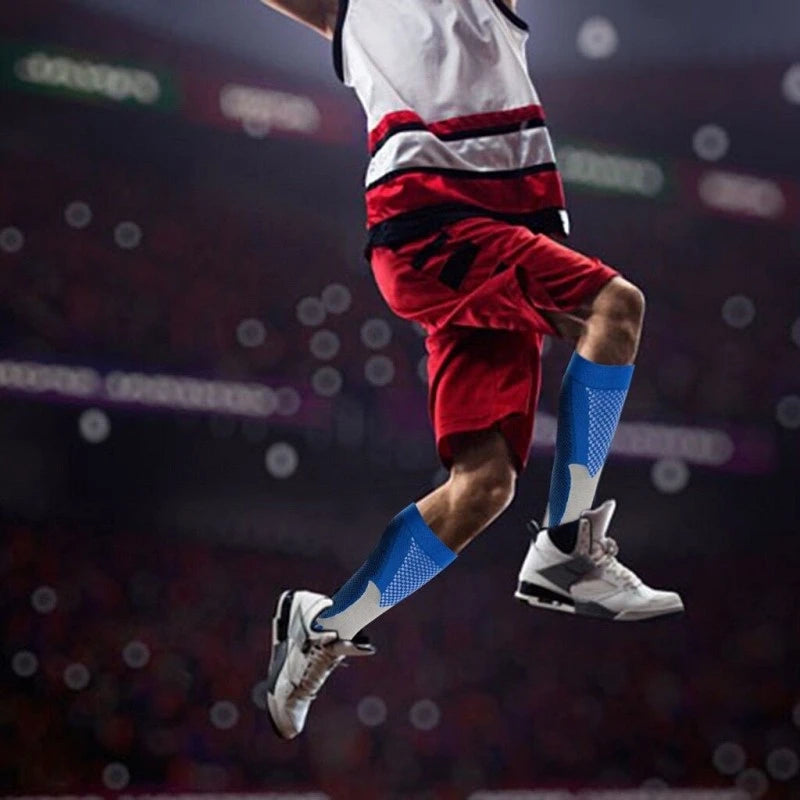 גרבי לחץ רפואיות S-XXL - 3 זוגות חבילה עם טכנולוגיית 30 מגה הרץ לתמיכה בזרימת הדם