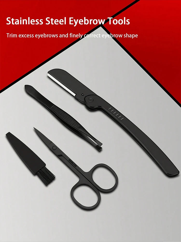 ערכת מניקור ופדיקור יוקרתית – טיפוח ציפורניים מקצועי מנירוסטה עמידה