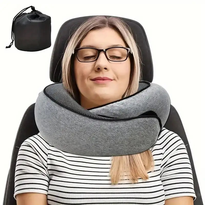 MemoryNeck – כרית צוואר ניידת למטוסים ולפסקי זמן