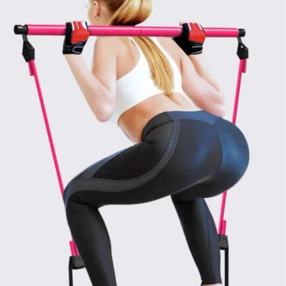 PilateX – מקל פילאטיס רב-תכליתי לאימון ביתי