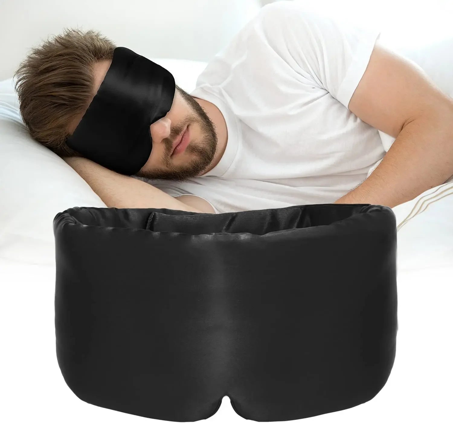 Sleep Mask – מסכת שינה סילק טבעי ואיכותי