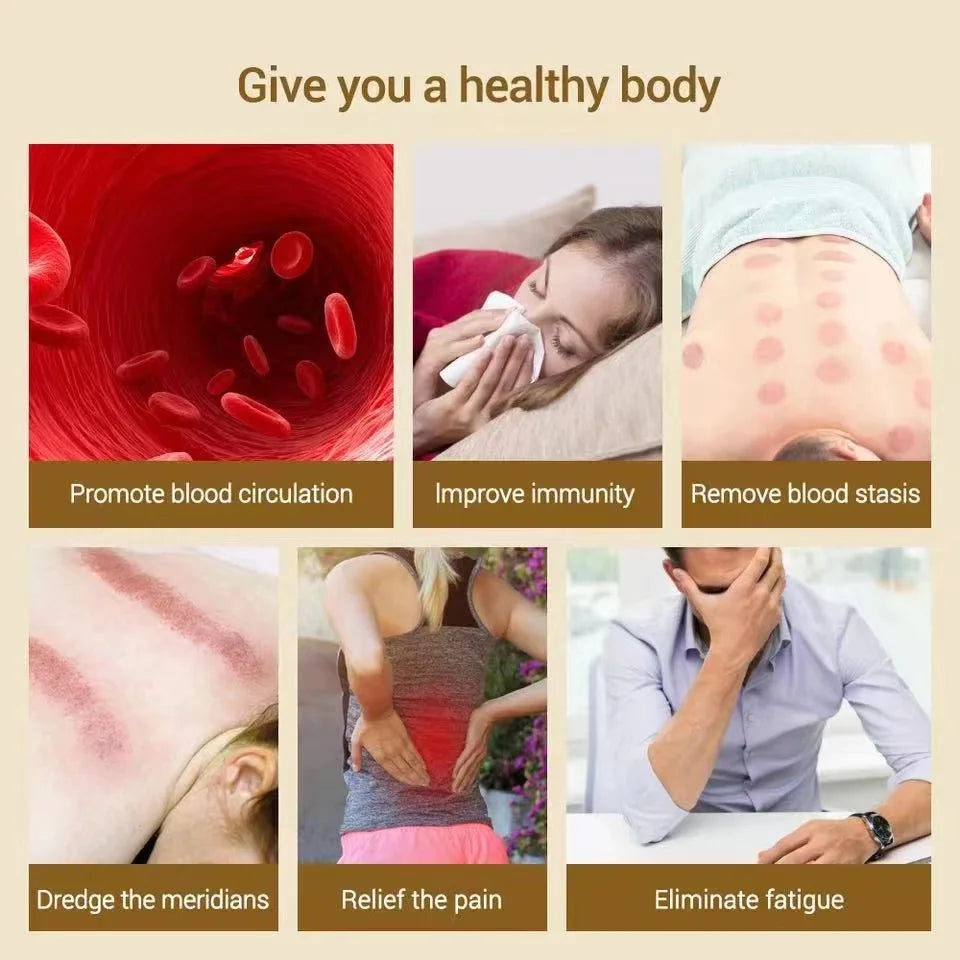 GuashaPro – מכשיר כוסות רוח חכם לעיסוי ושחרור שרירים