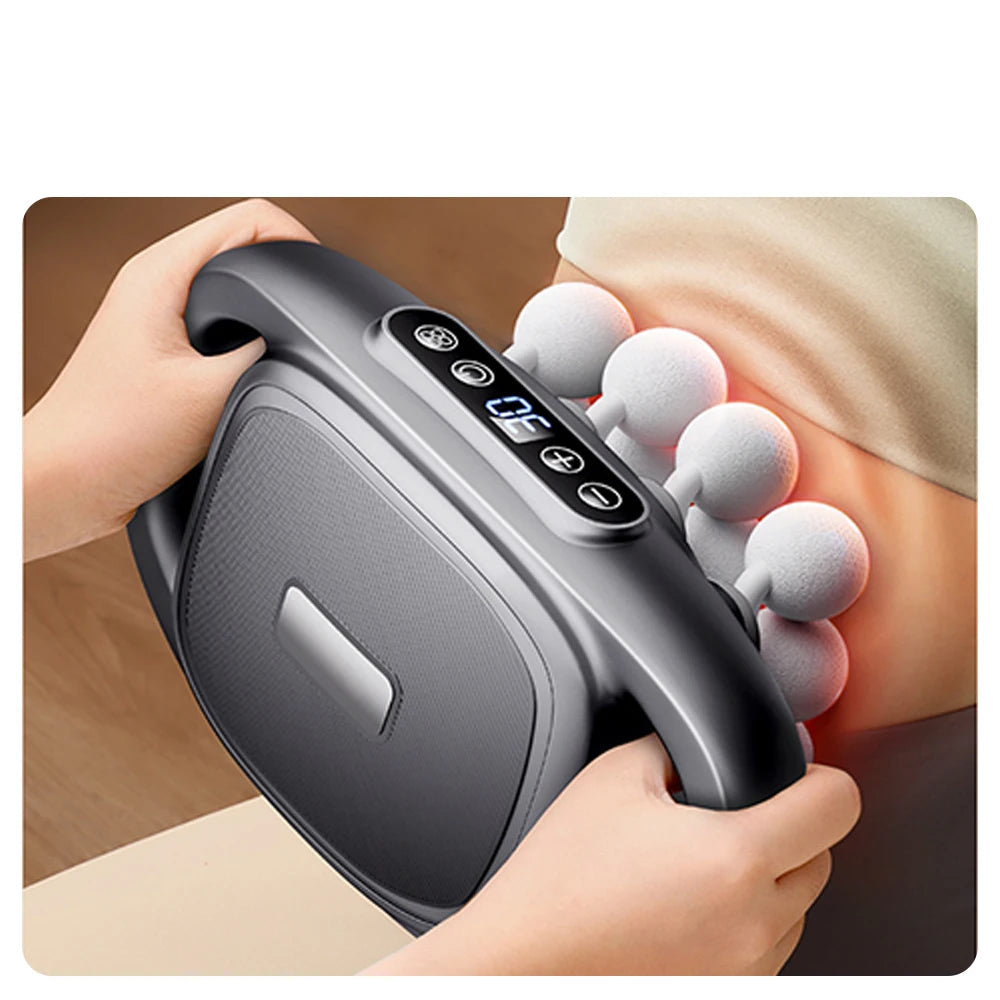 מכשיר עיסוי גוף – לחיטוב, שחרור שרירים והרפיה עמוקה