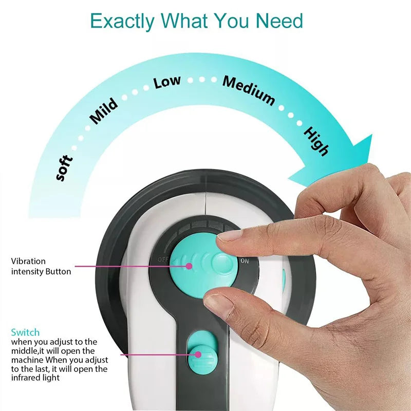 SlimVibe – מכשיר עיסוי רוטט לחיטוב והפגת מתחים