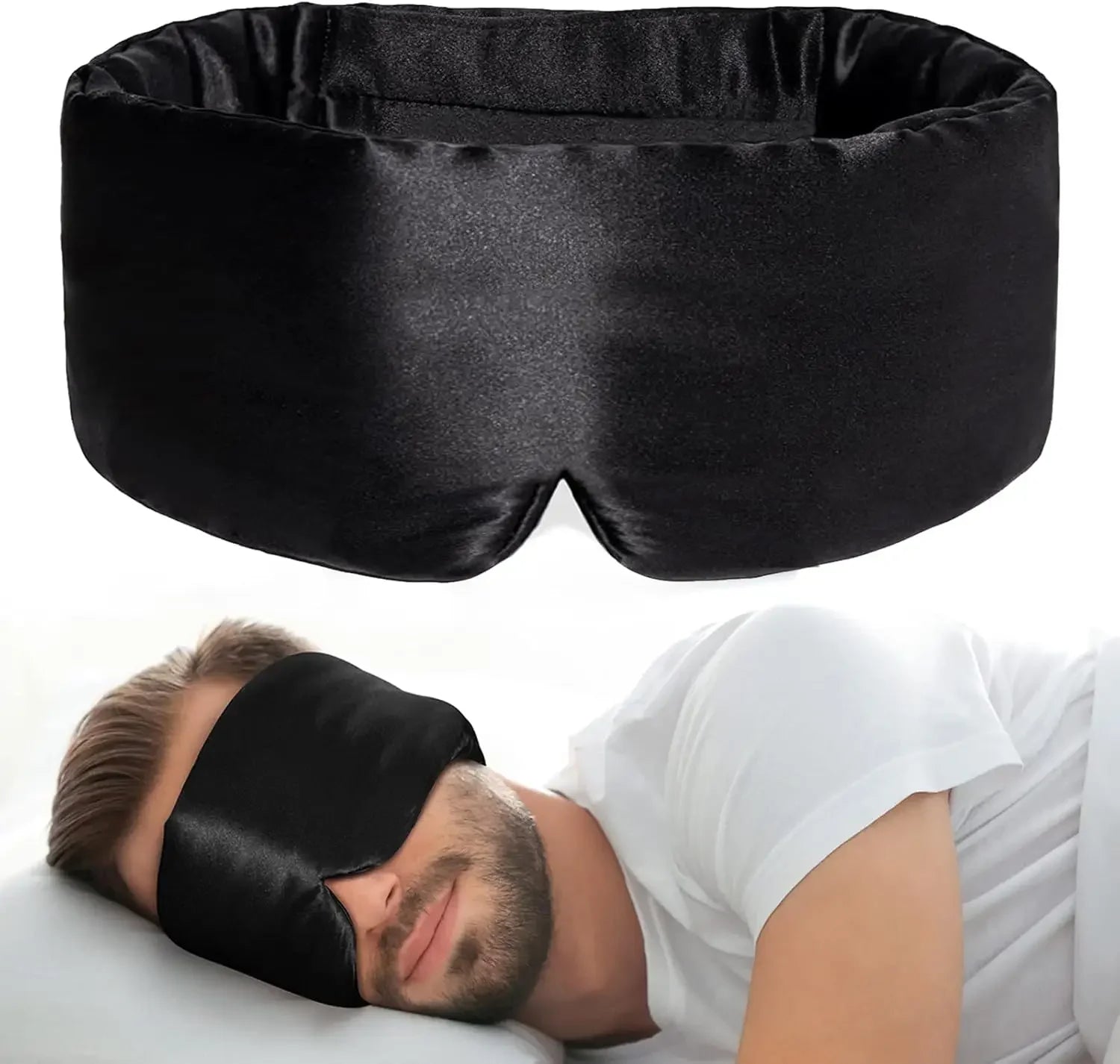Sleep Mask – מסכת שינה סילק טבעי ואיכותי